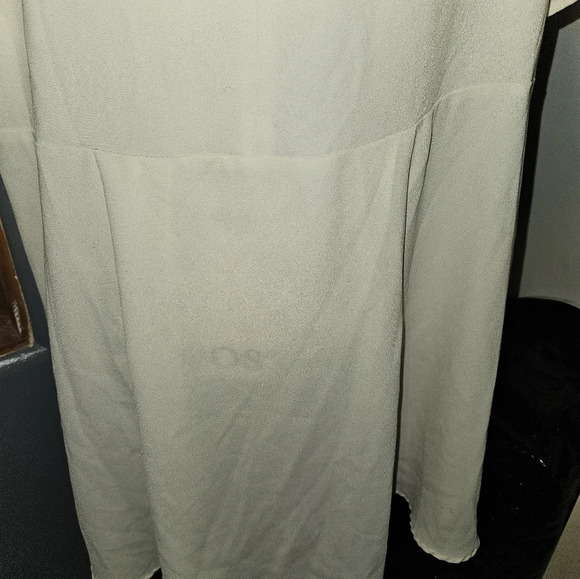 Lane Bryant Womans Short Sleeve White Blouse Size 22/24 - Picture 5 of 12